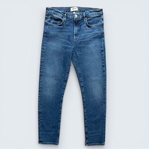 AGOLDE Toni High Rise Ankle Straight Jeans Medium Blue Size 31
